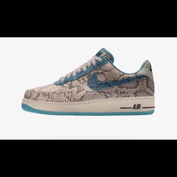 custom snake air force 1